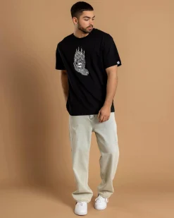Santa Cruz Pace Ritual Hand Mono T-Shirt Black Outlet