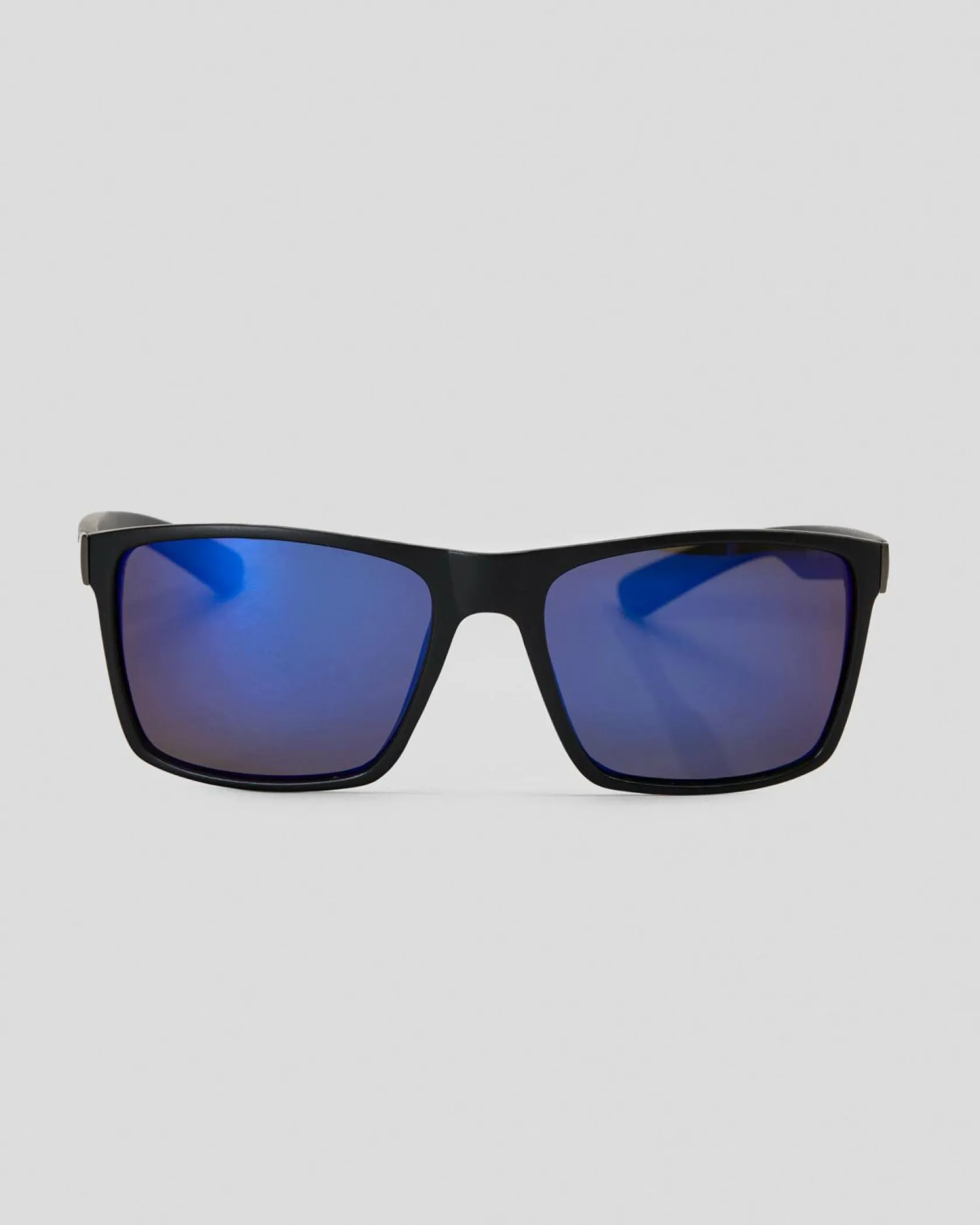 Salty Life Pacific Polarised Sunglasses Matte Black / Bright Blue Hot