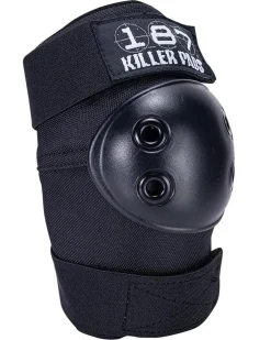 187 Killer Pads Pads Skate Gear Protective 6 Pack Black