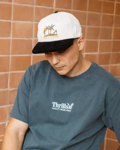Rhythm Palm Days Cord Cap Black Clearance