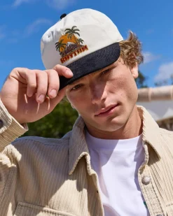 Rhythm Palm Island Cord Cap Stone / Black Online