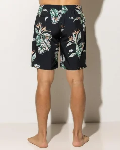 Rip Curl Paradise Volley Black New