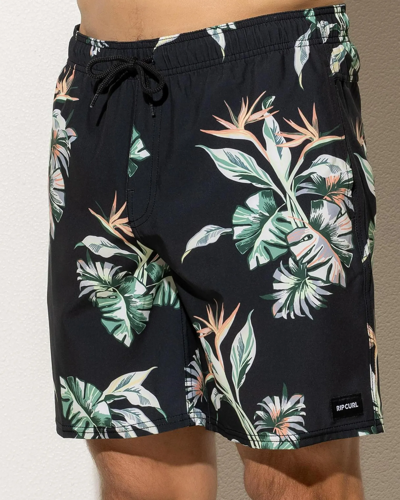 Rip Curl Paradise Volley Black New
