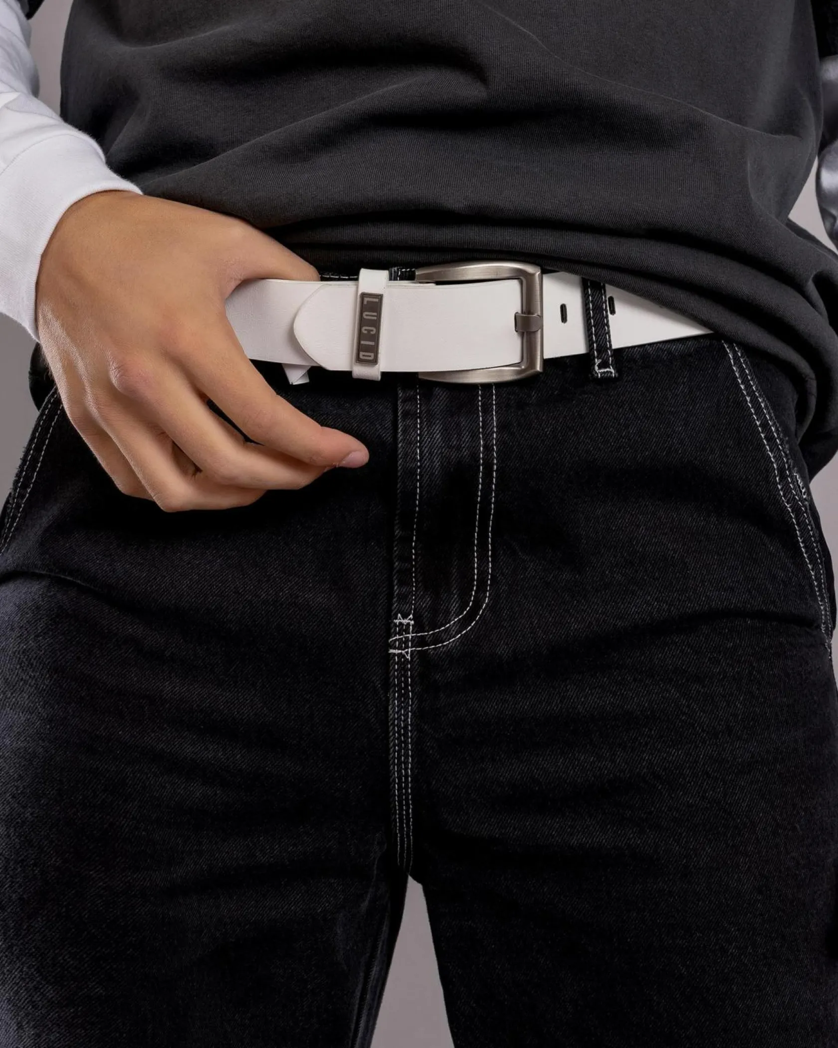 Lucid Paradoxical Belt White Outlet