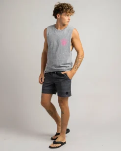 Skylark Passage Elastic Waist Shorts Grey Outlet