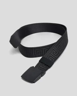 Lucid Pattern Web Belt Black