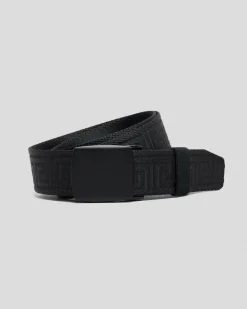 Lucid Pattern Web Belt Black