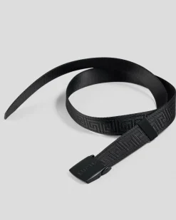Lucid Pattern Web Belt Black Clearance