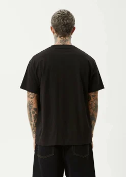 Afends Peace Out T-Shirt Black Discount