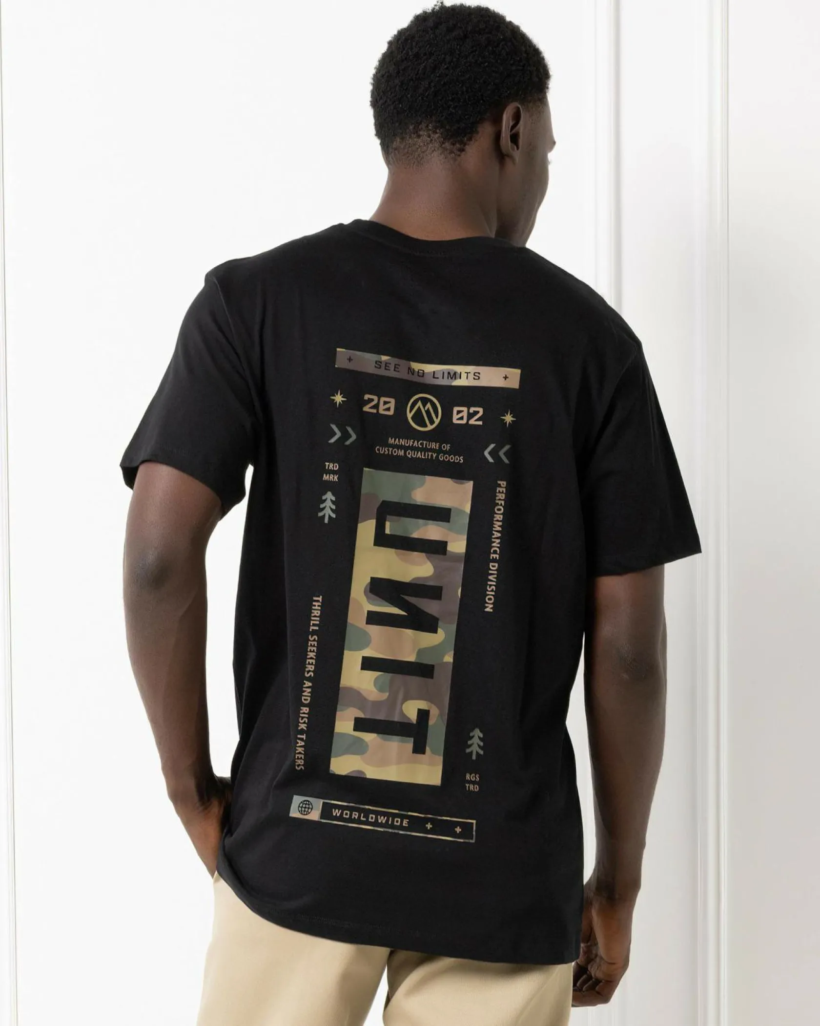 Unit Peak T-Shirt Black Sale