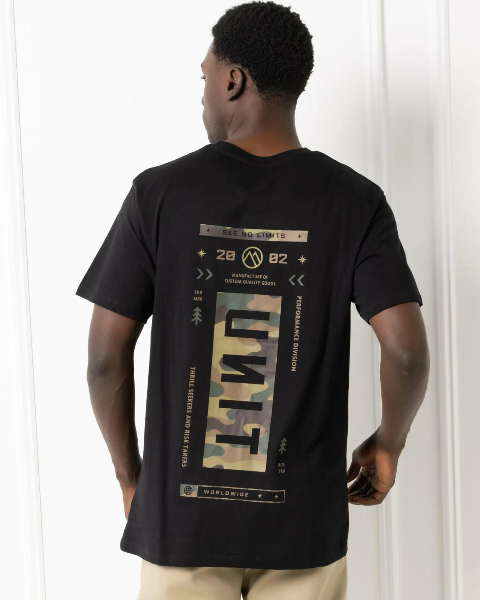 Unit Peak T-Shirt Black Sale