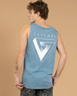 Skylark Penrose Singlet Lt Blue Acid New
