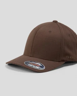 Flexfit Perma Curve Cap Brown New