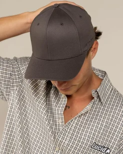Flexfit Perma Curve Cap Dark Grey Discount