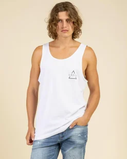 Lucid Persevere Singlet White Hot