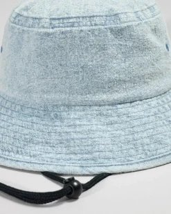 Billabong Peyote Washed Hat Washed Blue New
