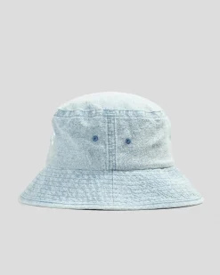 Billabong Peyote Washed Hat Washed Blue New