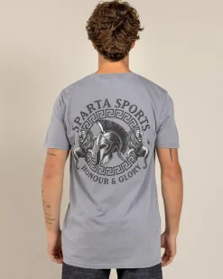 Sparta Phalanx T-Shirt Lt Grey Acid Clearance