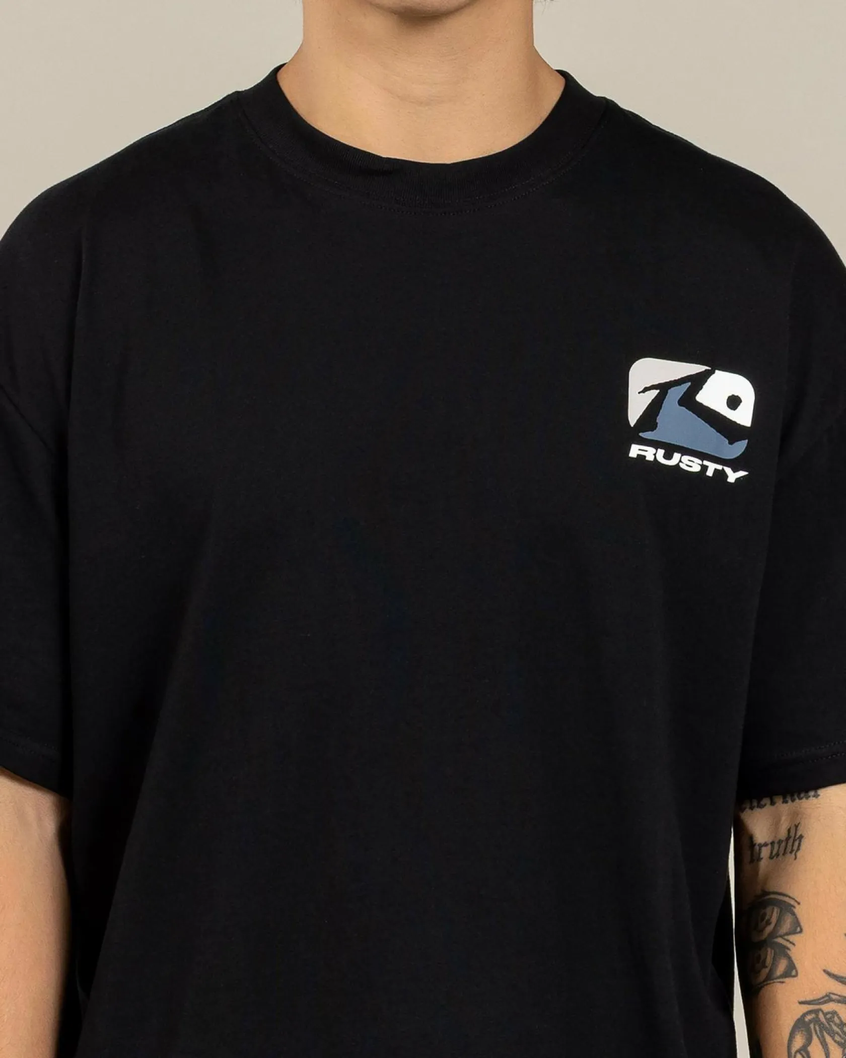 Rusty Phenom T-Shirt Black 2 Outlet