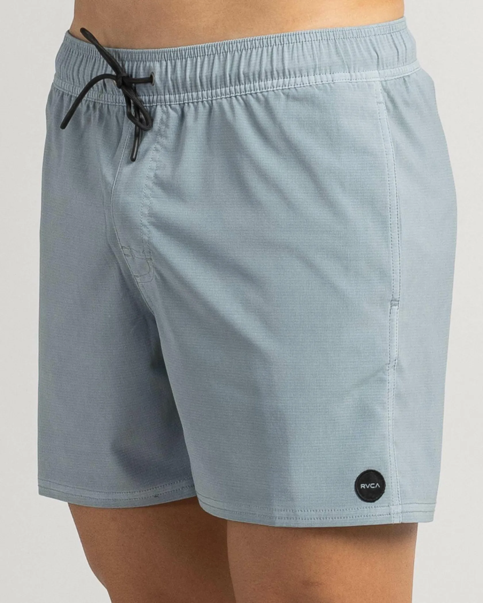 RVCA Pigment Elastic Waist Shorts Lead Discount