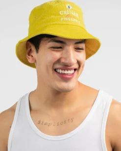 Vodka Cruiser Cord Bucket Hat Pineapple