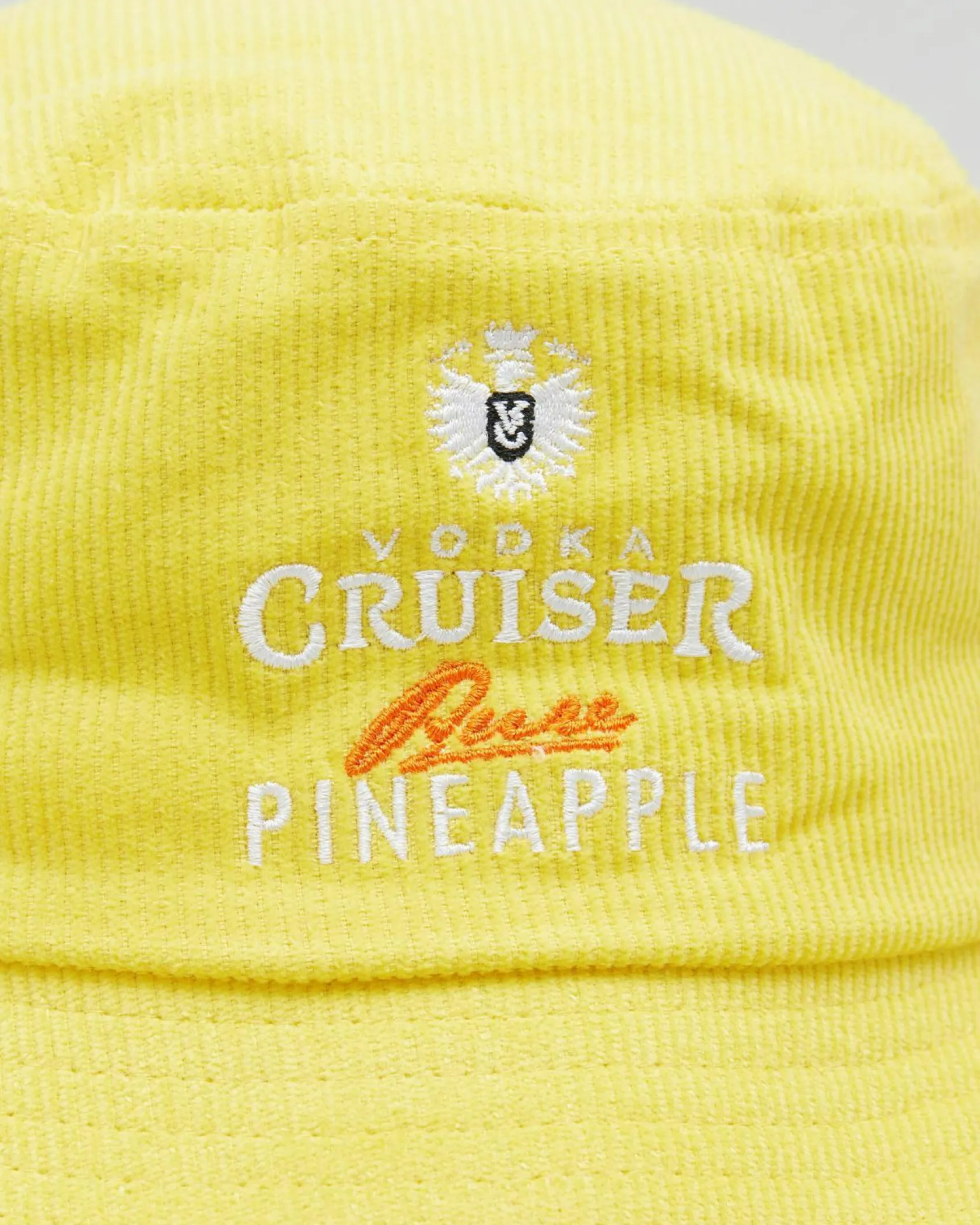 Vodka Cruiser Cord Bucket Hat Pineapple