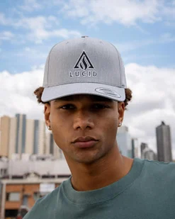 Lucid Pinnacle 2.0 Snapback Cap Grey Heather Online