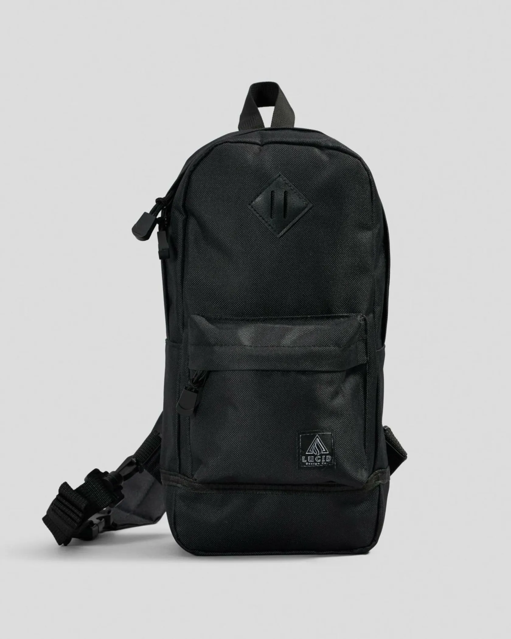 Lucid Pinnacle Sling Bag Black New