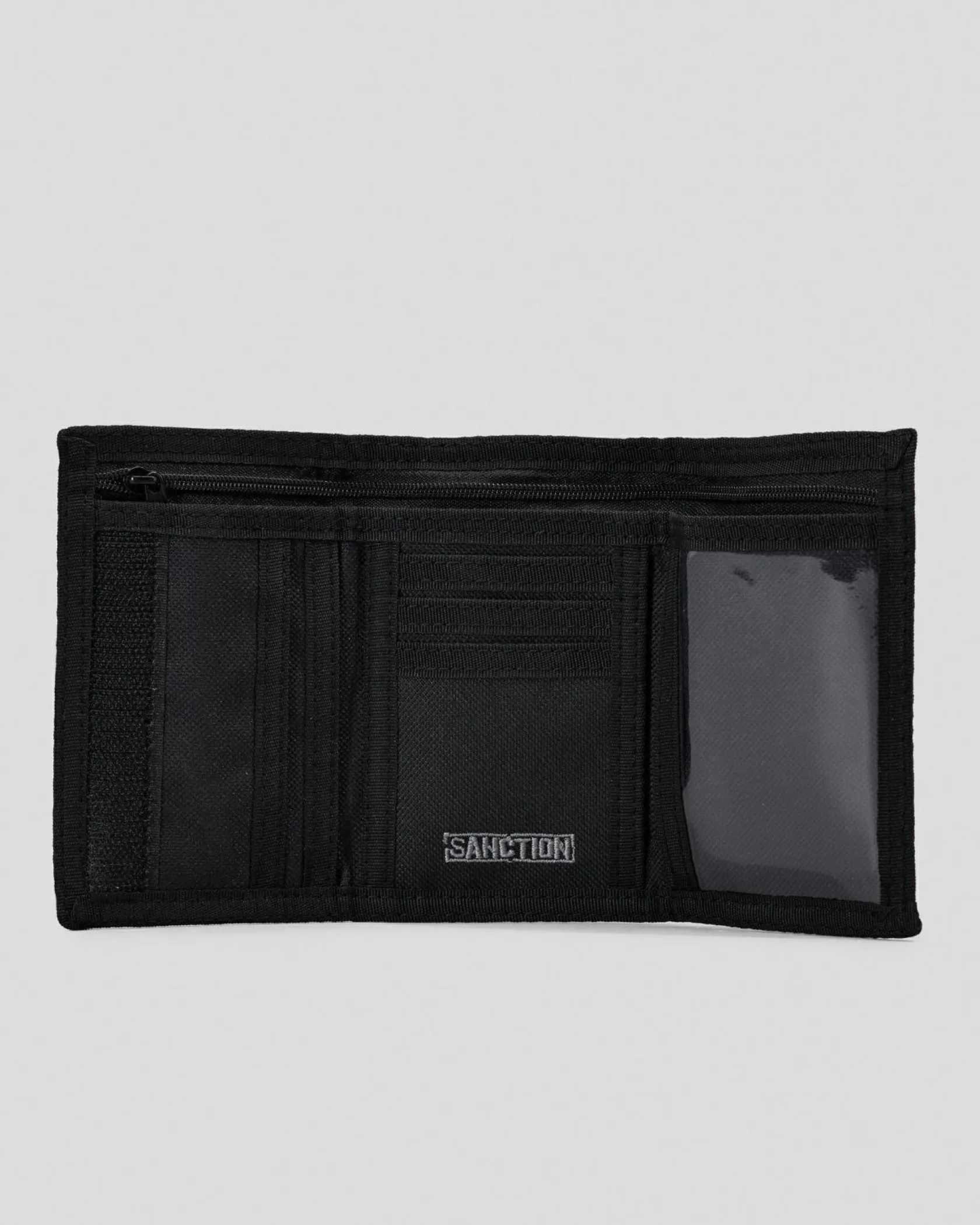 Sanction Pipeline Trifold Wallet Blue Tie Dye