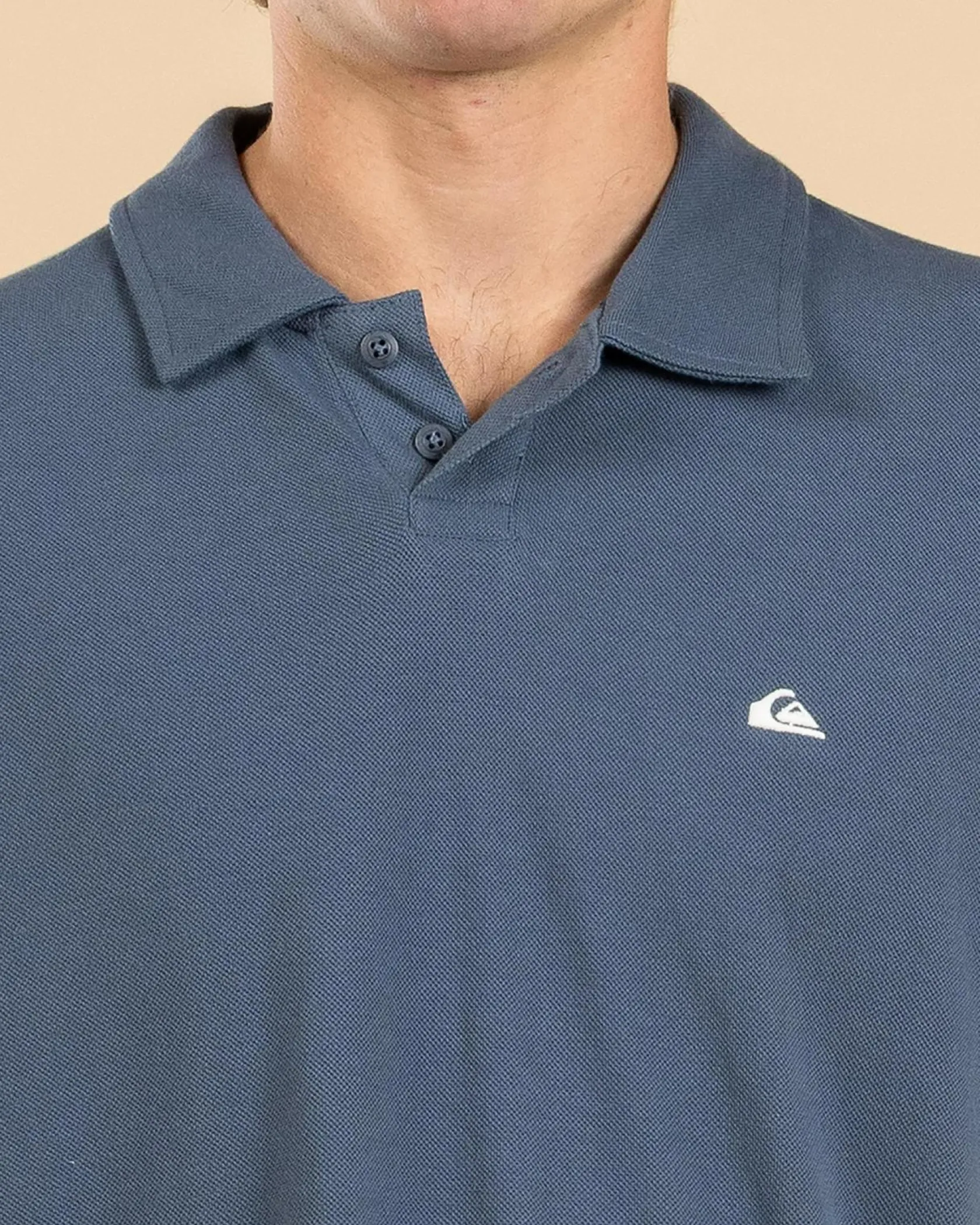 Quiksilver Pique Polo Shirt China Blue Outlet
