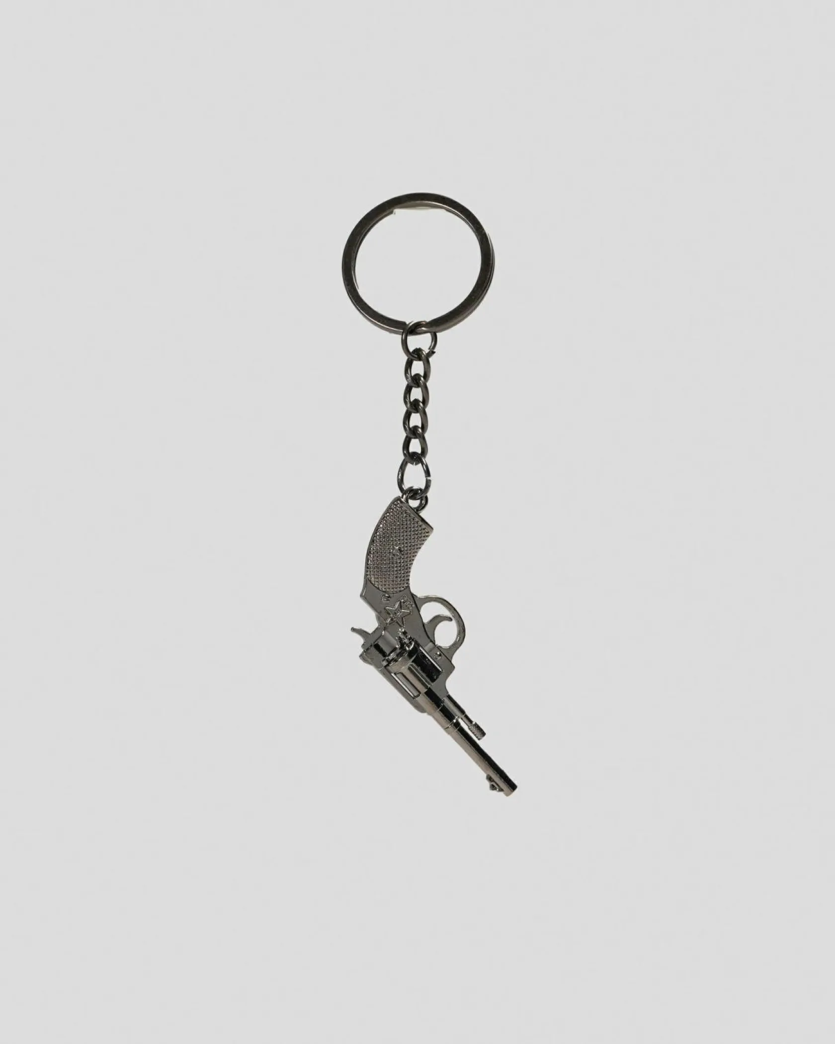 Miscellaneous Pistol Gun Keyring Silver Online