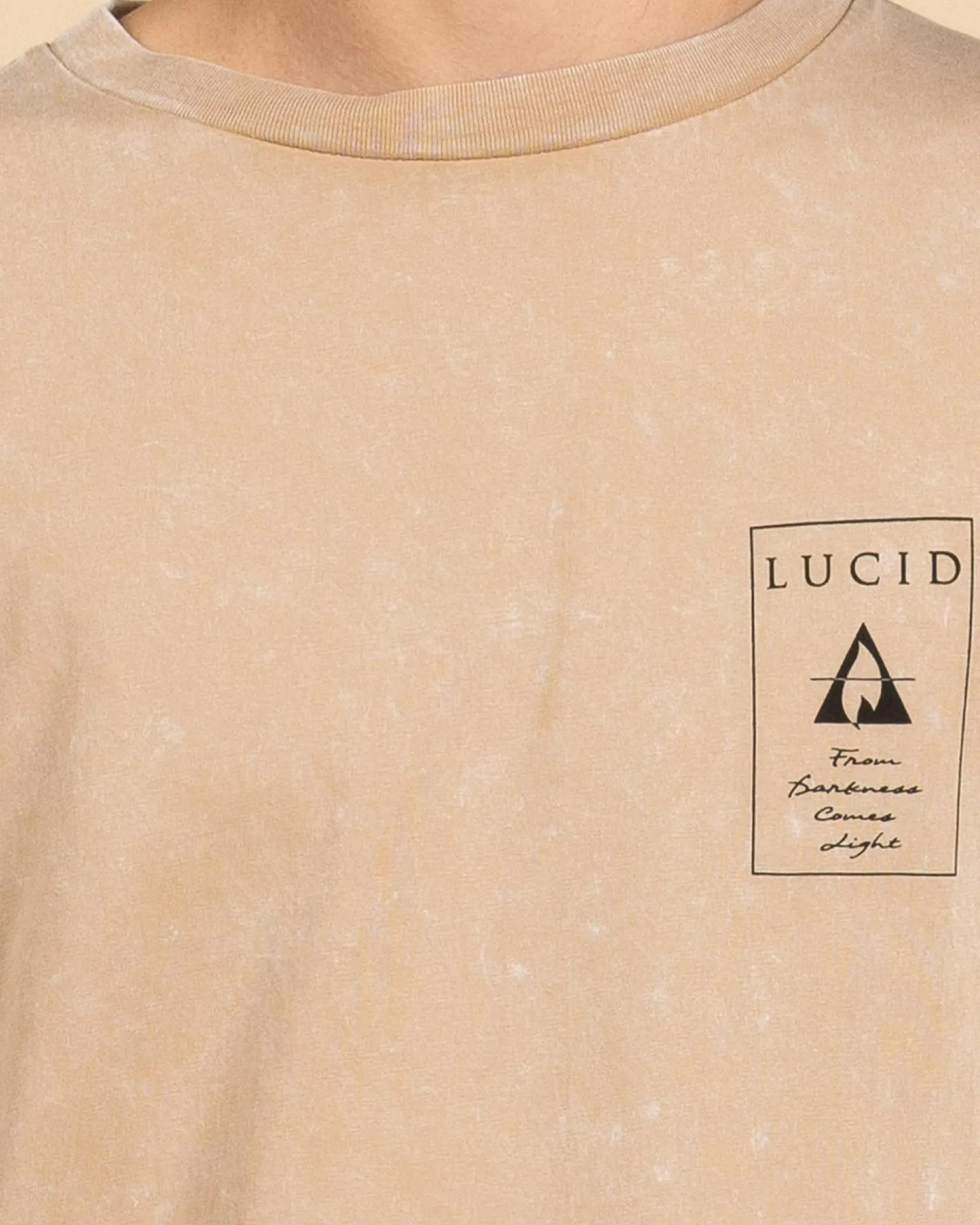 Lucid Pitch T-Shirt Sand Acid Outlet