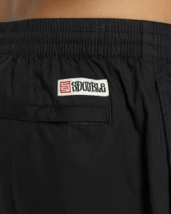 S-Double Poplin Coast Shorts Black Sale