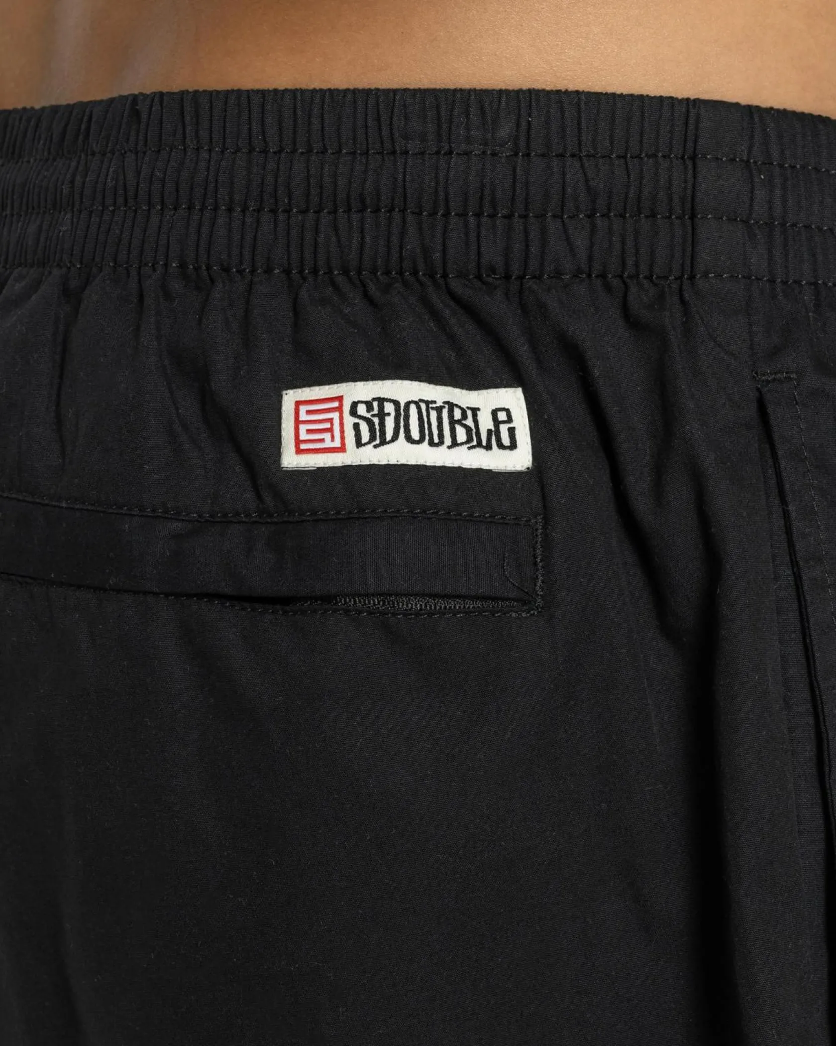 S-Double Poplin Coast Shorts Black Sale