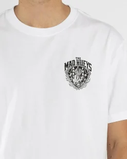 The Mad Hueys Port Side Ahoy Fkrs T-Shirt White Discount