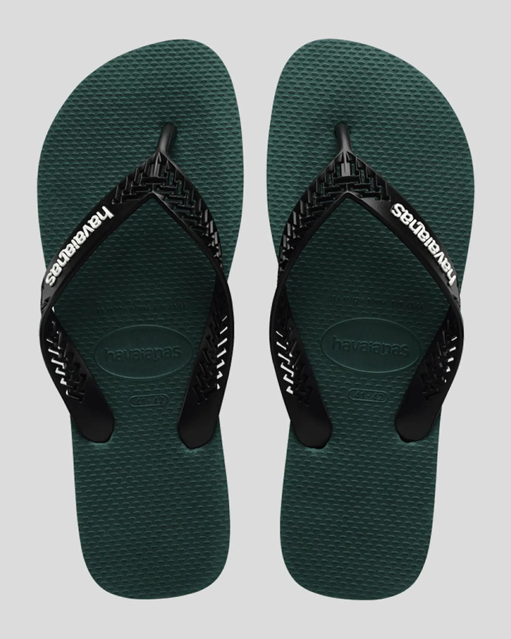Havaianas Power Light Thongs Solid Pantanal Green New