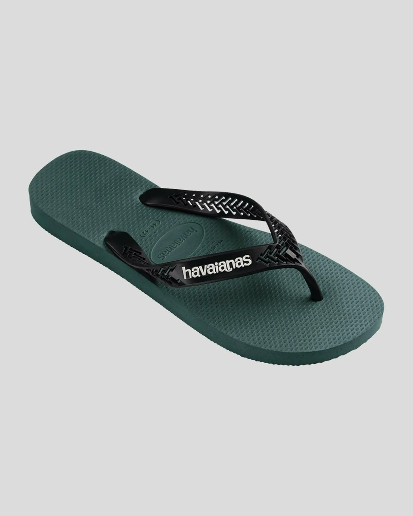 Havaianas Power Light Thongs Solid Pantanal Green New