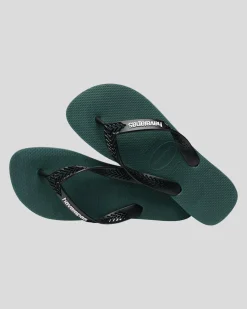 Havaianas Power Light Thongs Solid Pantanal Green New