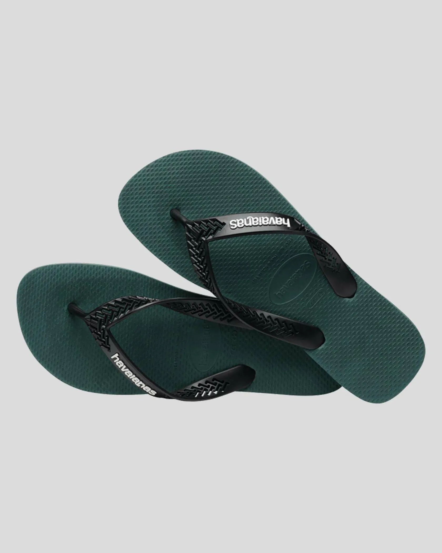 Havaianas Power Light Thongs Solid Pantanal Green New