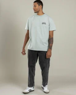 Wndrr Precursor Box Fit T-Shirt Washed Oyster New