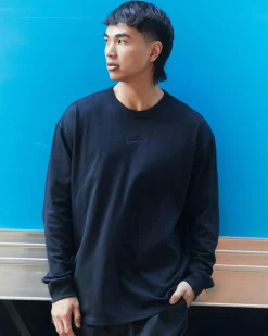 Nike Premium Essential Long Sleeve T-Shirt Black/black Sale