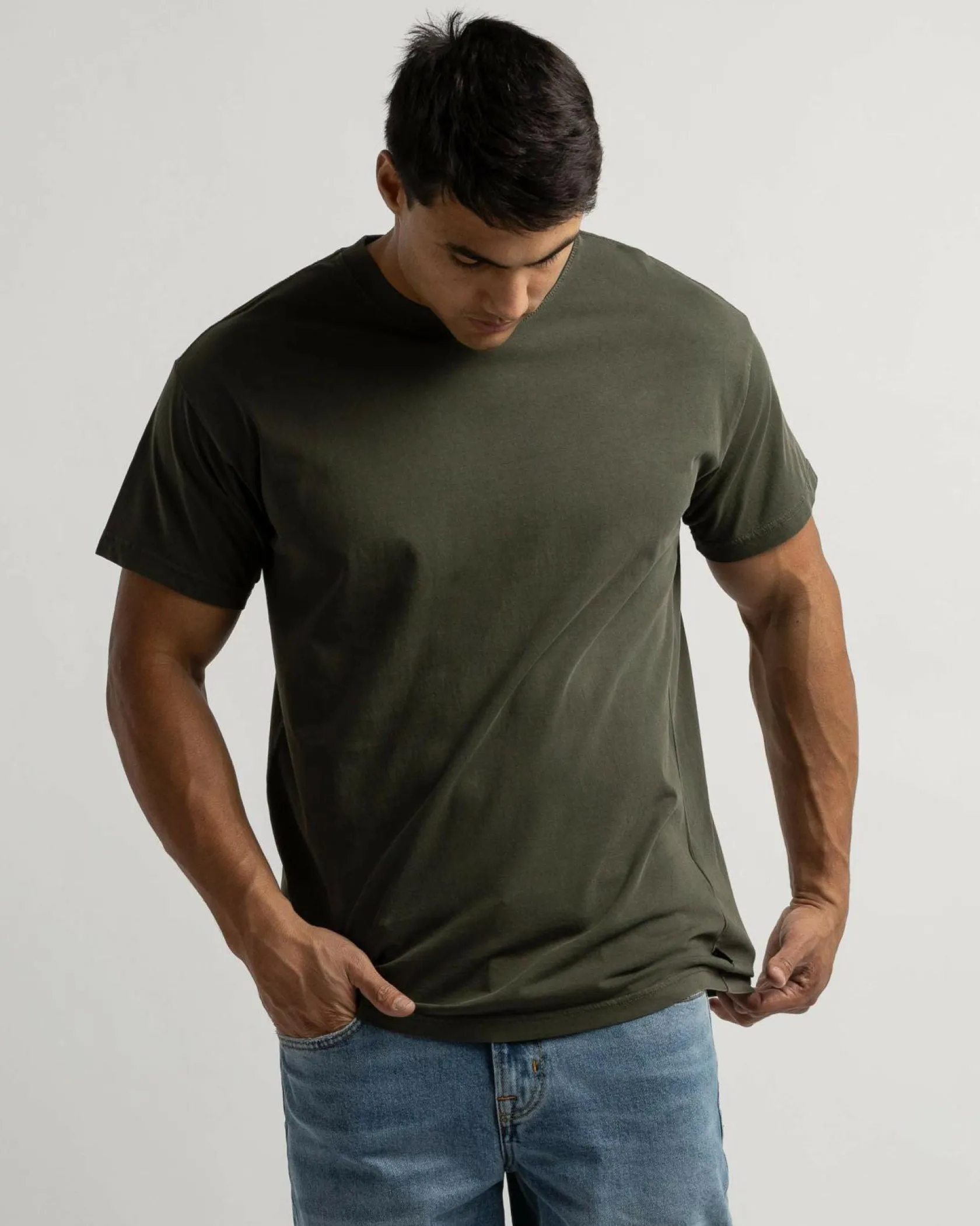 Billabong Premium Wave Wash T-Shirt Seaweed Outlet