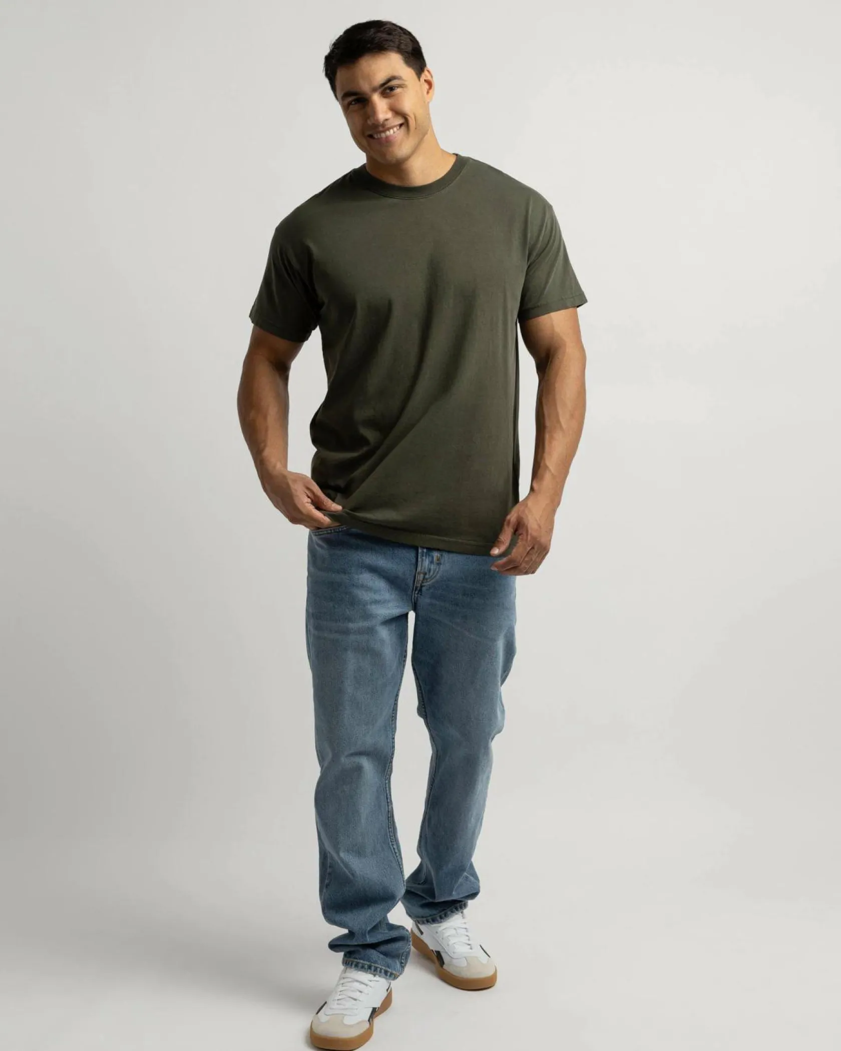 Billabong Premium Wave Wash T-Shirt Seaweed Outlet