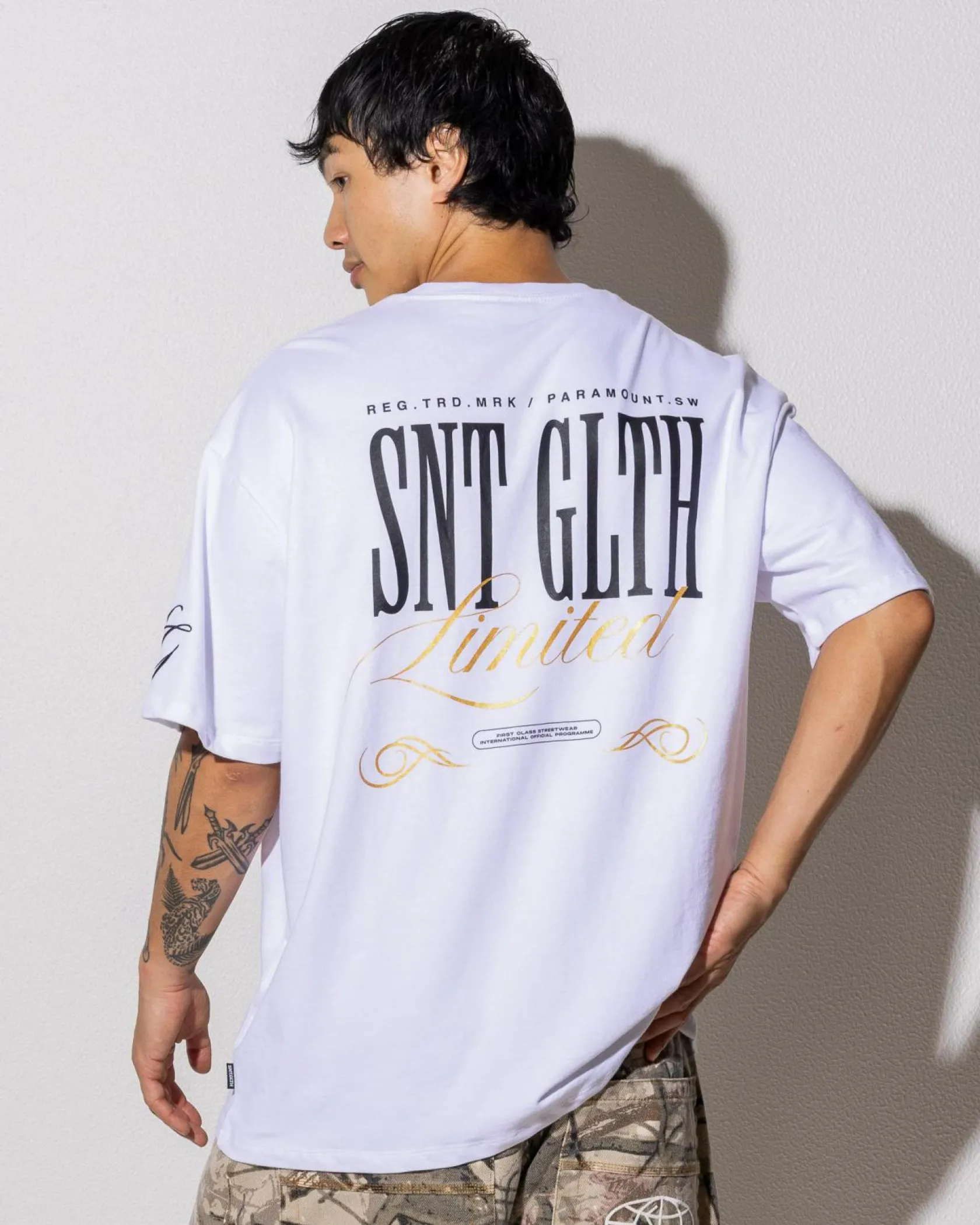 St. Goliath Prestige T-Shirt White Clearance