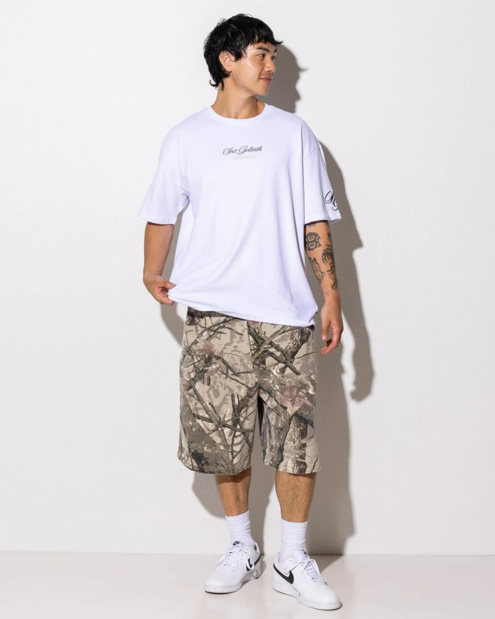 St. Goliath Prestige T-Shirt White Clearance