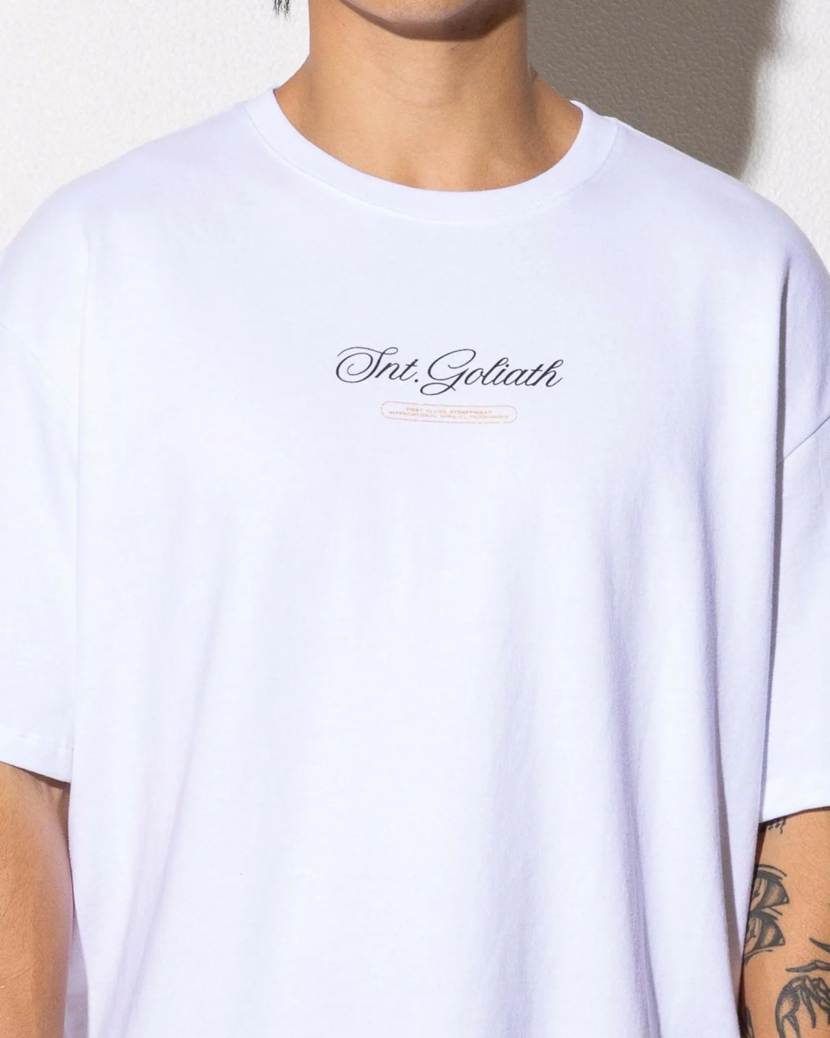 St. Goliath Prestige T-Shirt White Clearance