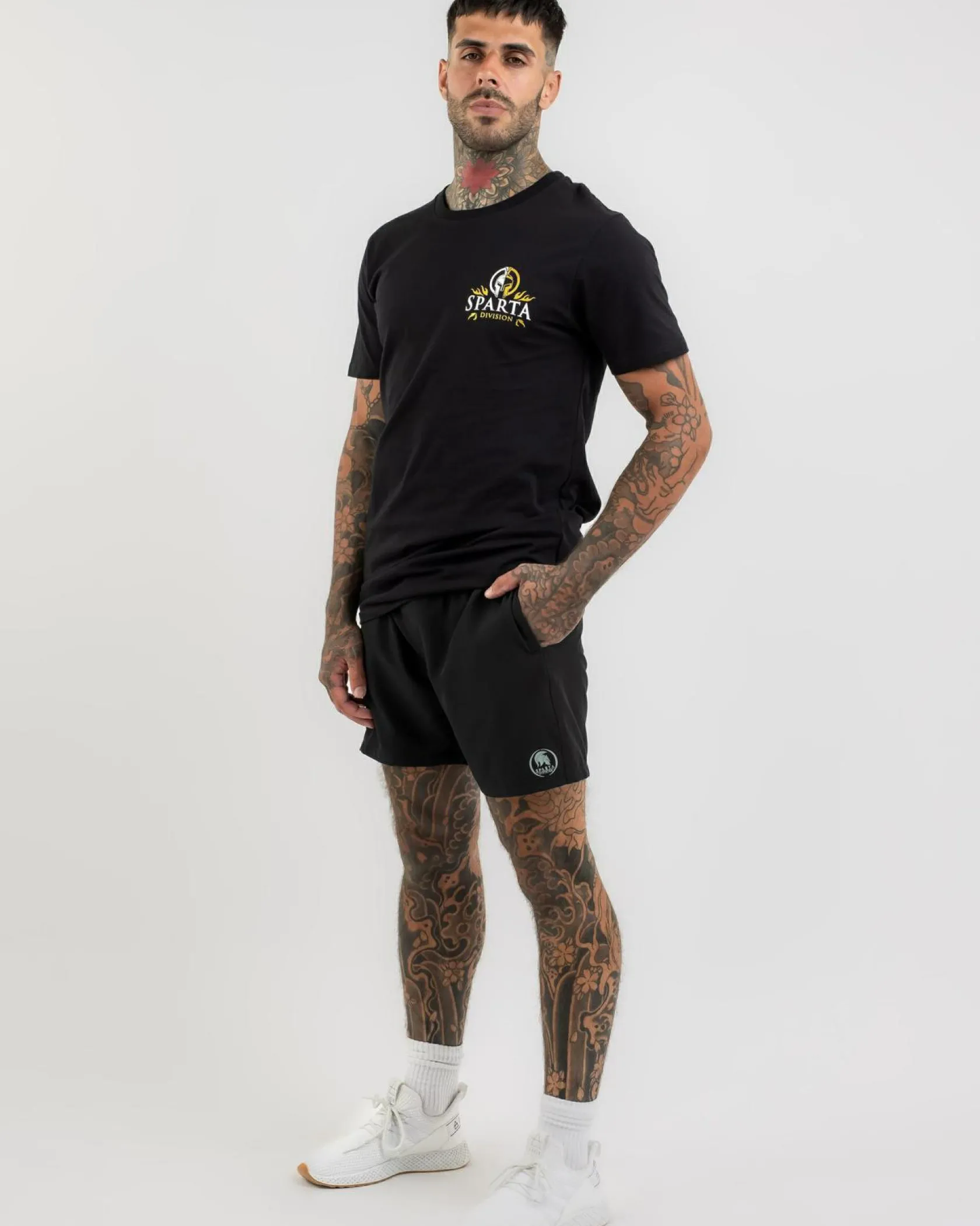 Sparta Prime Elastic Waist Shorts Black Best