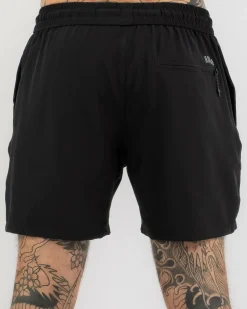 Sparta Prime Elastic Waist Shorts Black Best
