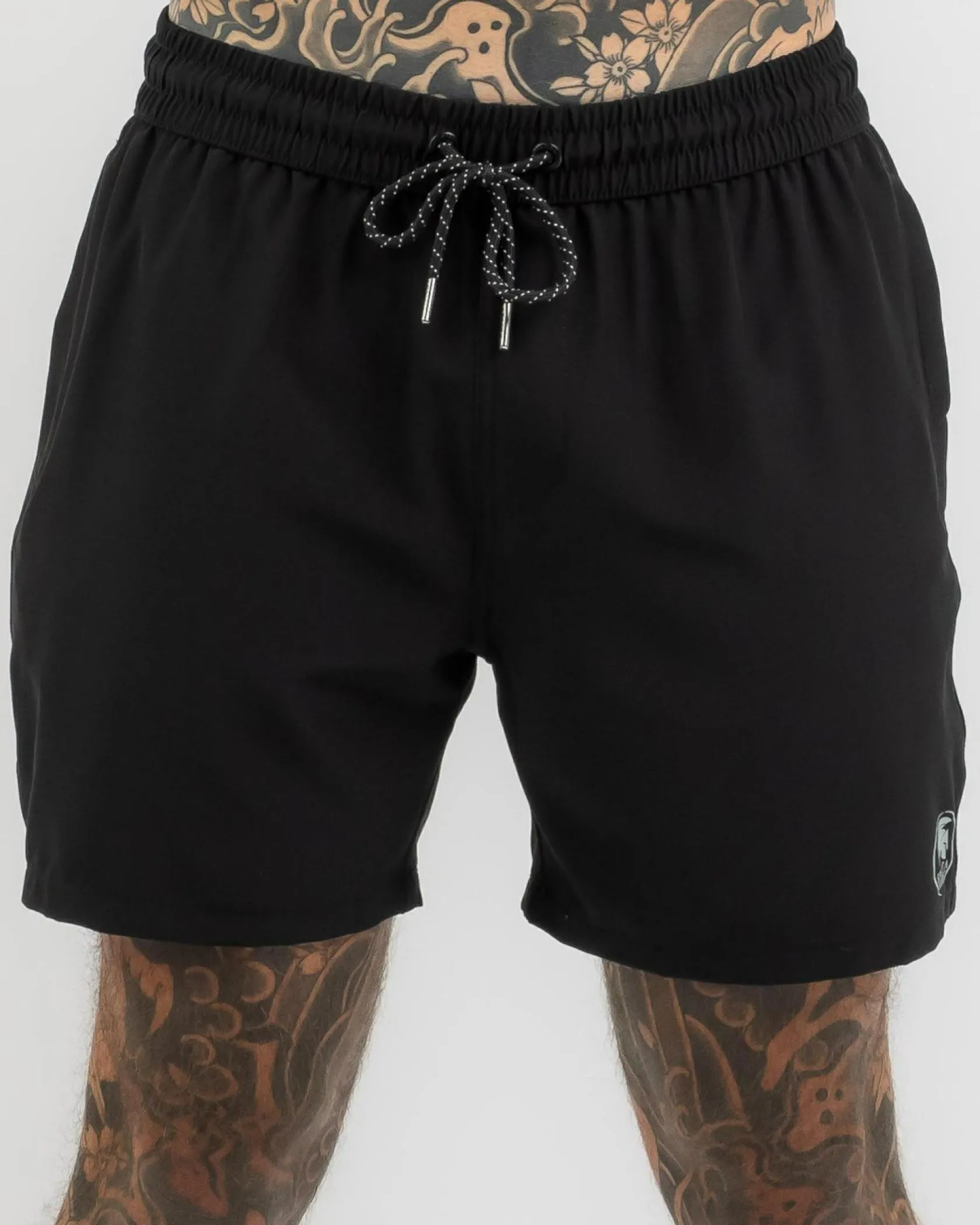 Sparta Prime Elastic Waist Shorts Black Best