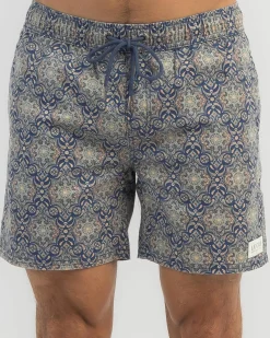 Lucid Prime Elastic Waist Shorts Navy Best
